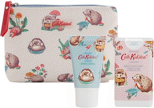 Cath Kidston - Gardeners Club Woodland Cosmetic Bag Gift Set with Hand Sanitiser & Hand Cream