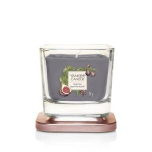 Yankee Candle Elevation Collection - Fig & Clove - Small 1-Wick Square Candle