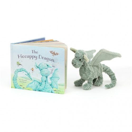 The Hiccupy Dragon Story Book - Jellycat