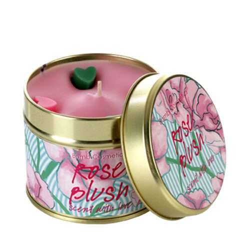 Rose Blush Tinned Candle - Bomb Cosmetics