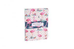Wild Thoughts Flamingo A6 Notebooks Set