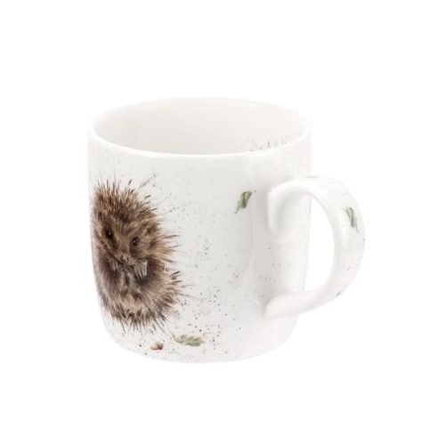 Awakening Hedgehog China Mug - Wrendale Designs