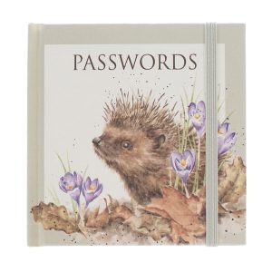 Hedgehog Password Book - Wrendale Designs