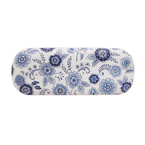 Blue Willow Floral Glasses Case - Sass and Belle