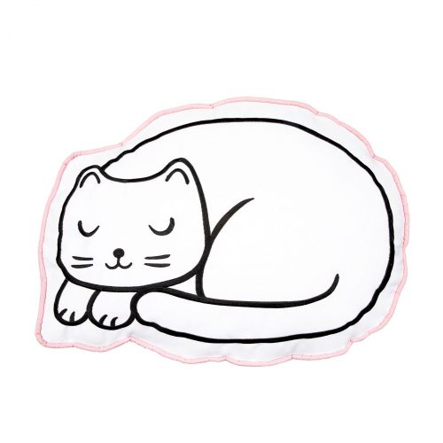 Cutie Cat Nap Time Decorative Cushion - Sass and Belle