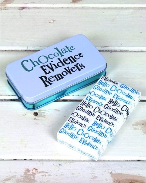 'Chocolate Evidence Removers' Small Tissue Tin - The Bright Side