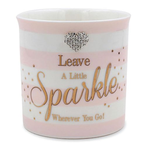 Mad Dots 'Leave a Little Sparkle Wherever You Go' Ceramic Candle