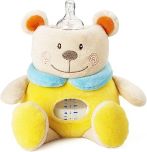 Milkysnugz Teddy Bear Baby Feeding Bottle Cover Holder