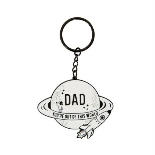 Dad You're Out of This World Keyring - Sass and Belle