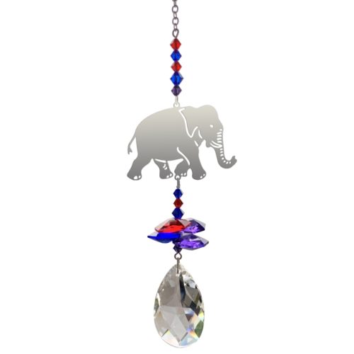 Crystal Fantasy Elephant Hanging Swarovski Suncatcher