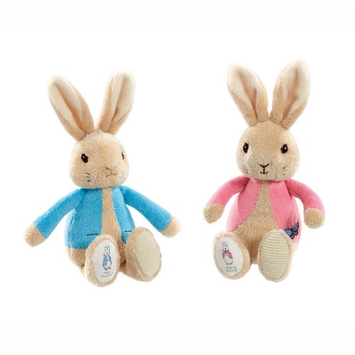 Flopsy Bunny Bean Rattle Toy - Beatrix Potter - Rainbow Designs