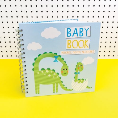 Blue Baby Boy Memories Book for Photos and Milestones - TICKBB01 - Tickle Collection - Really Good