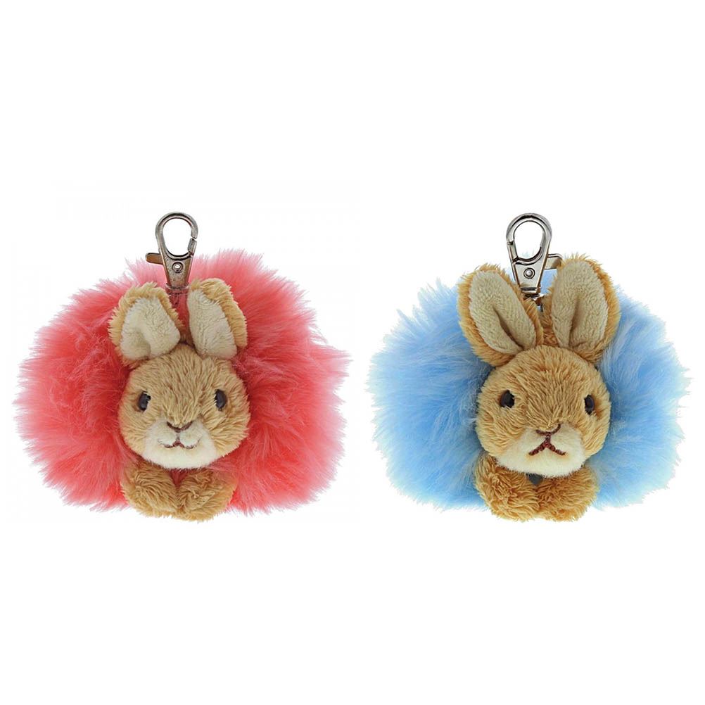 Beatrix Potter Peter Rabbit Plush Keyring Bag Clip Keychain Soft Toy 
