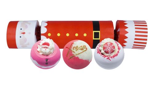 Father Christmas Cracker Bath Bomb Gift Pack - Bomb Cosmetics