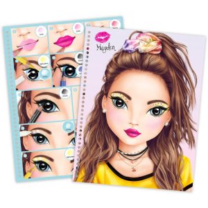 Create Your Top Model Makeup Colouring Book 10728 - Depesche