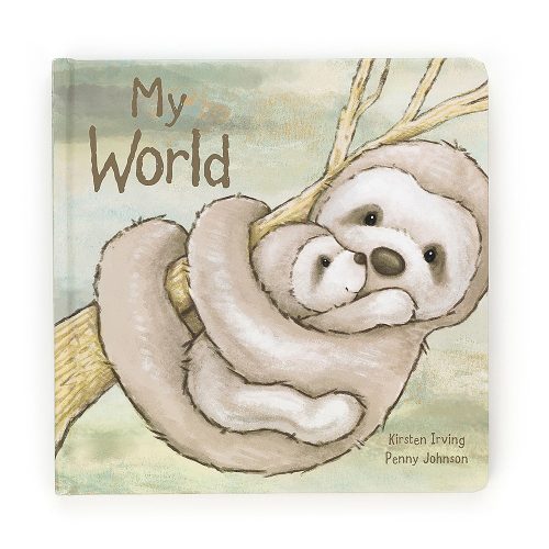 Sloth 'My World' Story Book - Jellycat