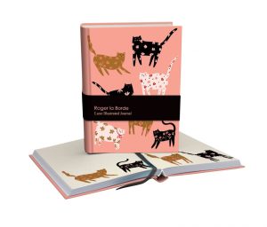 Cinnamon and Ginger Cats Luxe Illustrated Softback Journal - Roger La Borde