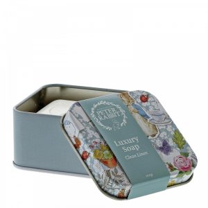 Peter Rabbit Clean Linen Soap in Tin - Beatrix Potter