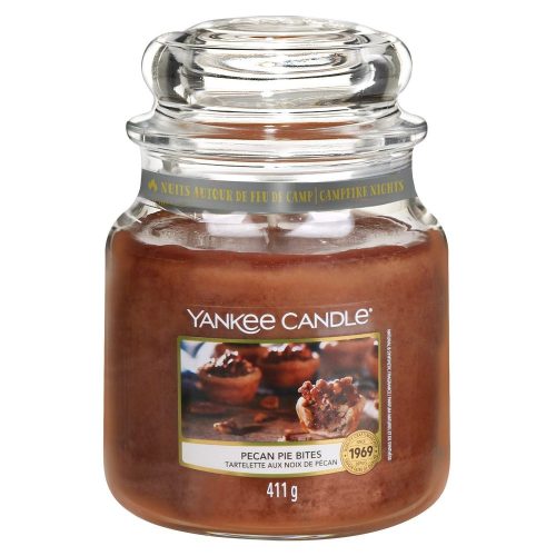 Yankee Candle Pecan Pie Bites Medium Jar Candle, 411g