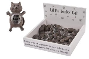 Little Lucky Cat Charm - Langs