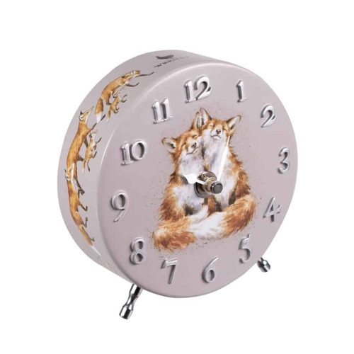 Fox Mantel Clock - Wrendale Designs