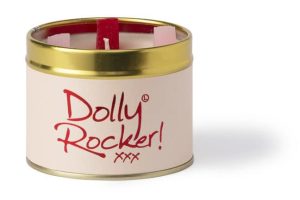 Lily-Flame Dolly Rocker Scented Candle Tin