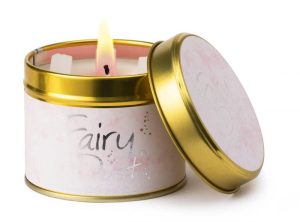 Lily-Flame Fairy Dust Scented Candle Tin