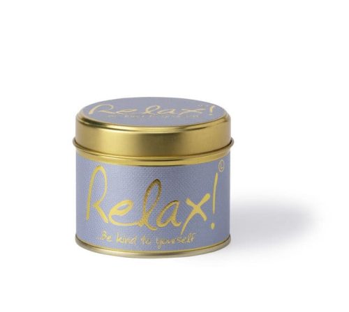 Lily-Flame Relax Scented Candle Tin