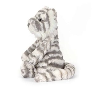 Jellycat Bashful Snow Tiger - Medium, 31x12cm