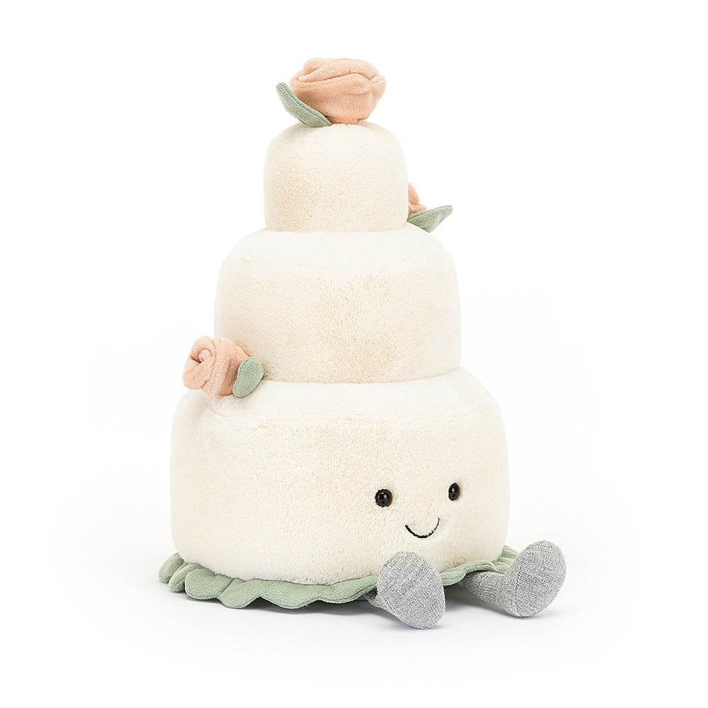 Jellycat Amuseable Wedding Cake - 28x19cm