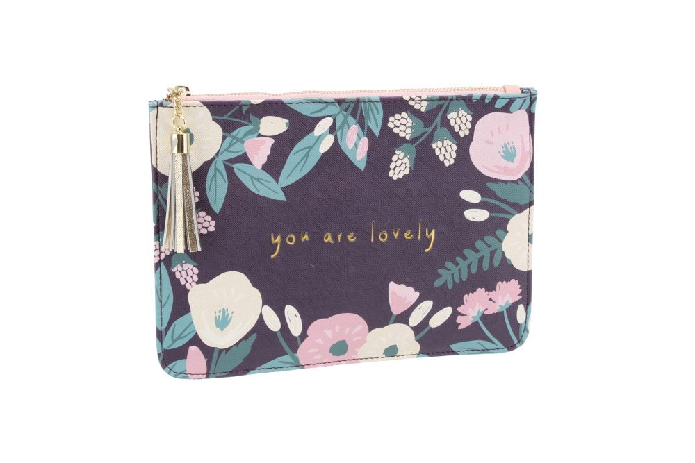 'You Are Lovely' Floral Beauty Bag - CGB Giftware