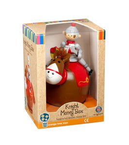 Knight and Horse Money Box - Orange Tree Toys