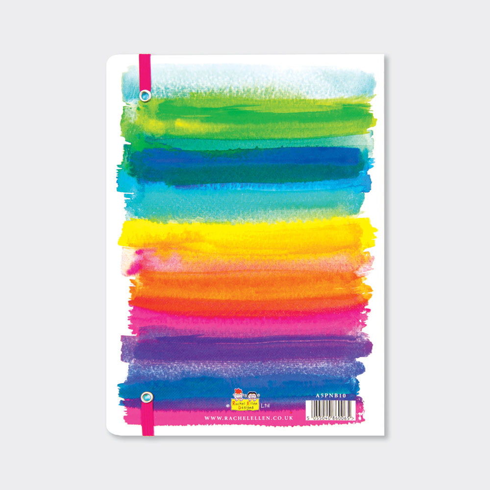 You Are Your Own Rainbow A5 Notebook - Rachel Ellen Designs