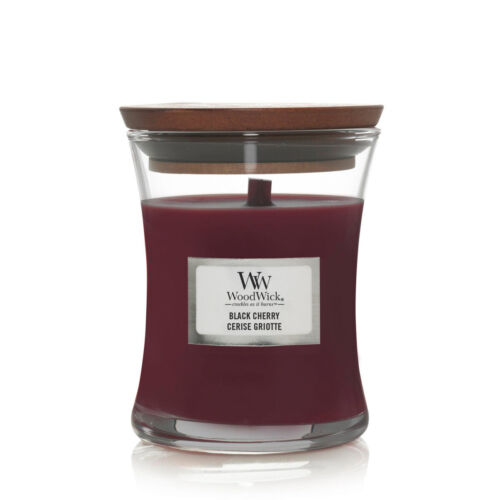 WoodWick Black Cherry Medium Hourglass Candle